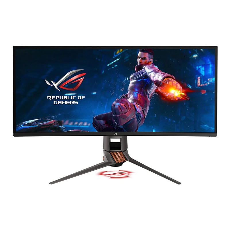 (Pre-Owned) Asus ROG Swift PG349Q 34” Curved G-Sync, 120Hz, IPS, 4MS, Gaming Monitor -  شاشة مستعملة